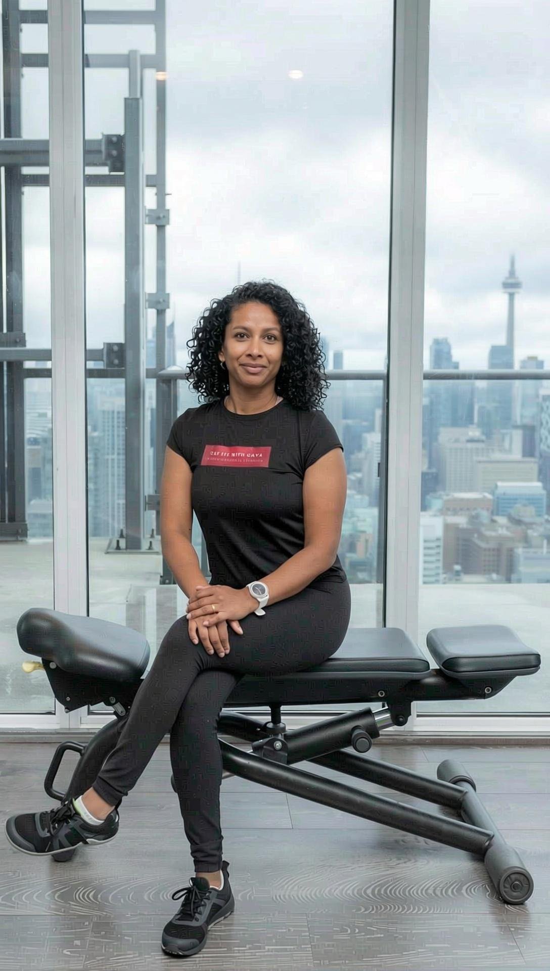 Gaya, certified personal trainer and yoga instructor